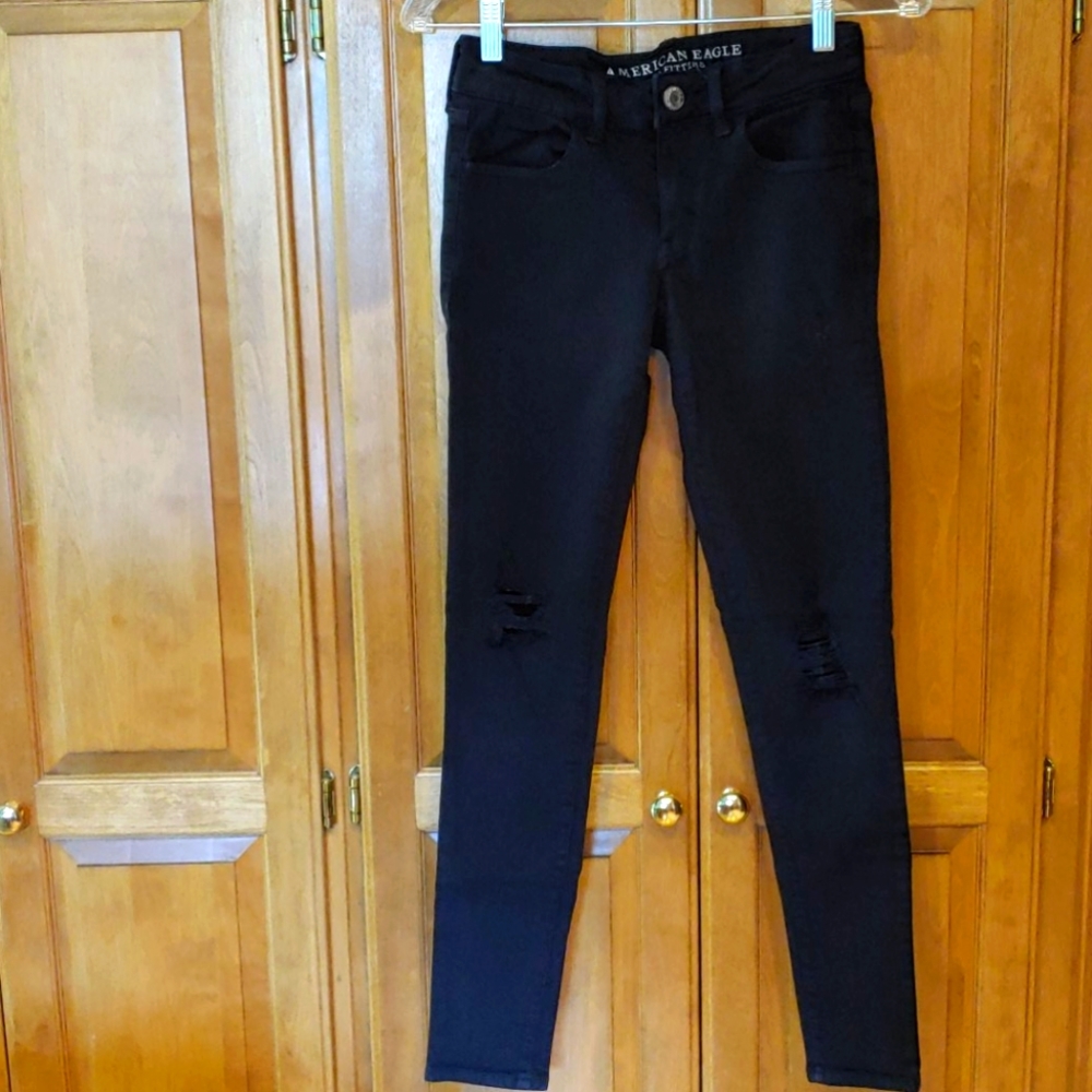 American Eagle Black Jeggings